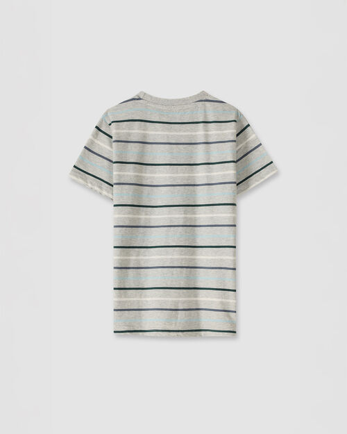 Playera Cuello Redondo Rayas